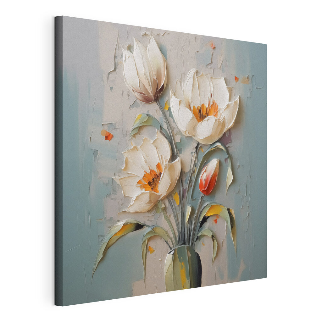 Tulpen in lockerer Malweise — Produktansicht