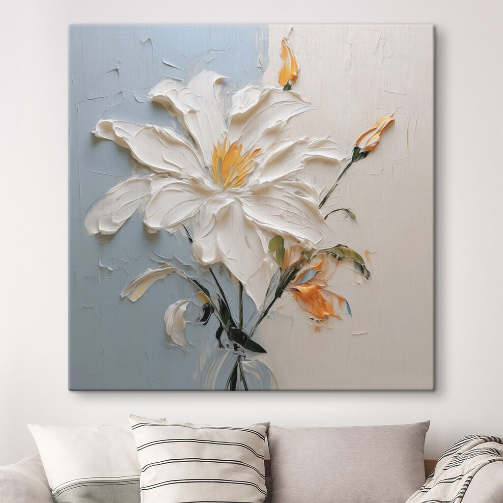 Blüten an kühlen Stielen — Interieur 1