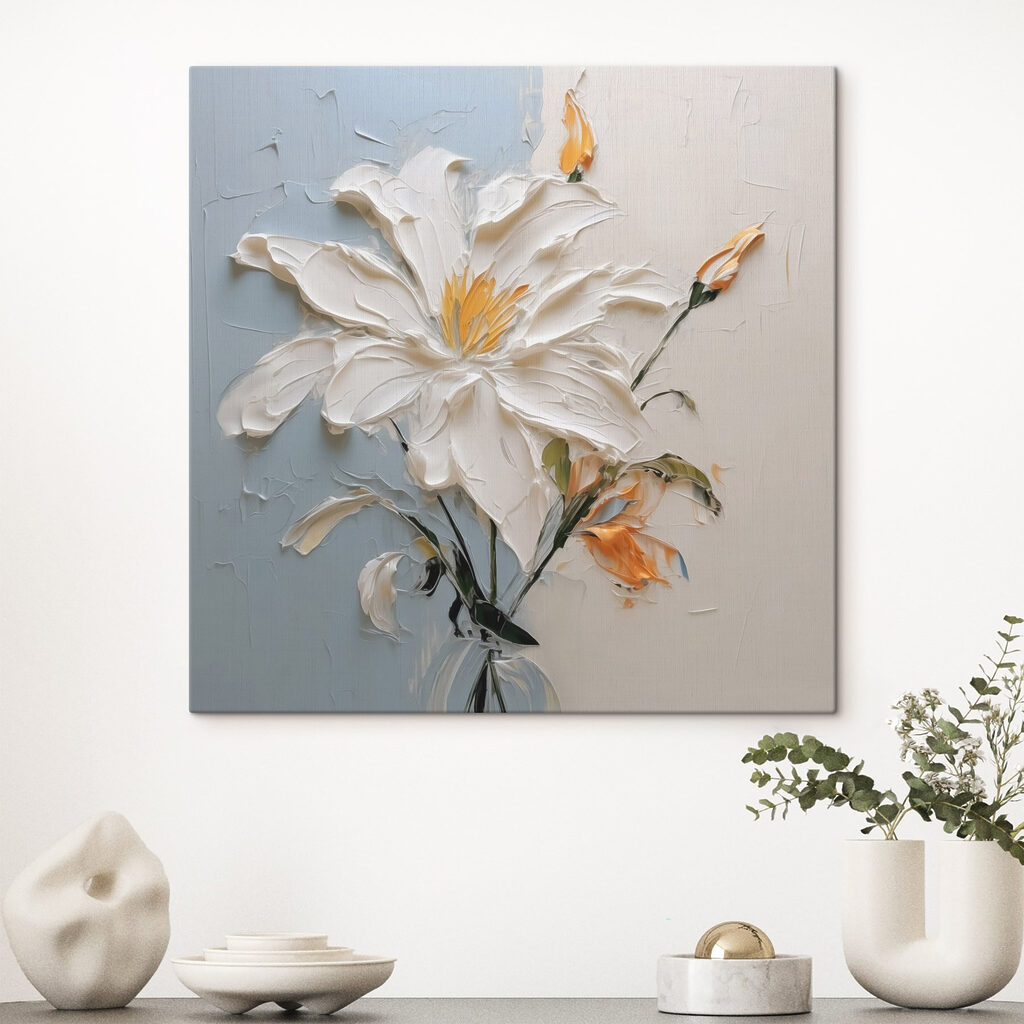 Blüten an kühlen Stielen — Interieur 2