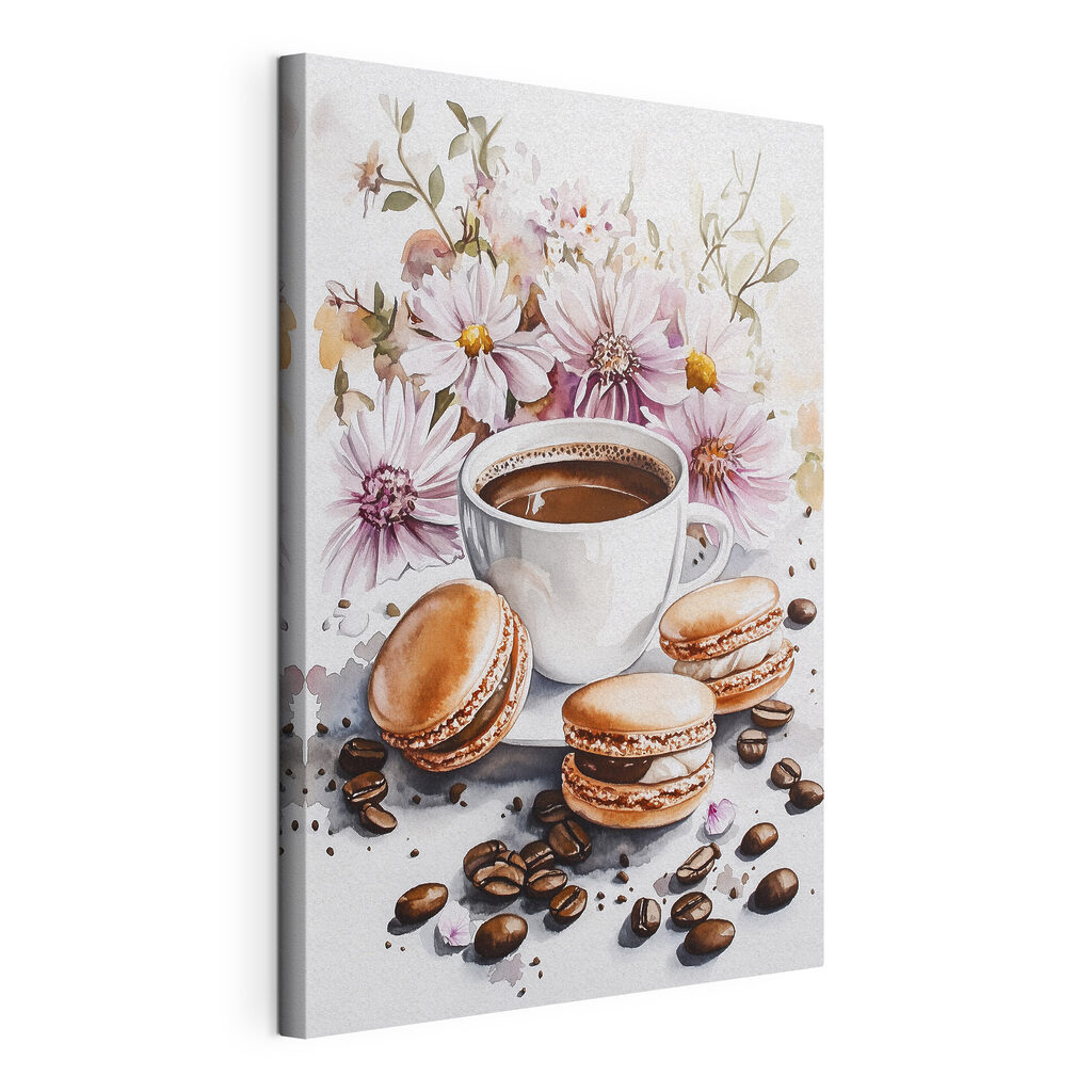 Kaffee zwischen Wildblumen — Produktansicht