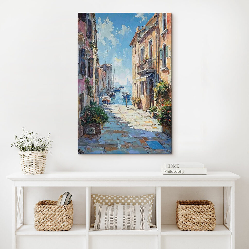 Sonnige Gasse zum Meer — Interieur 1