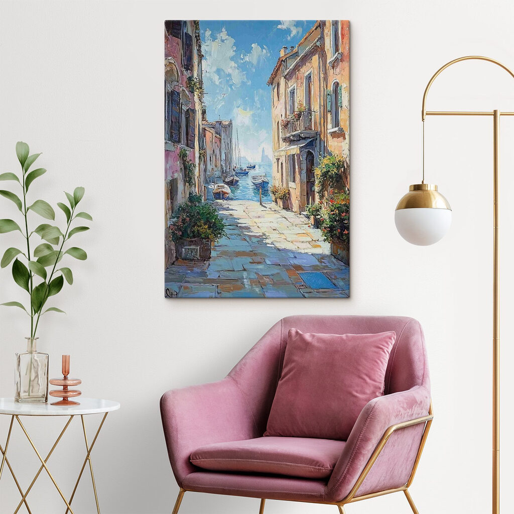 Sonnige Gasse zum Meer — Interieur 2