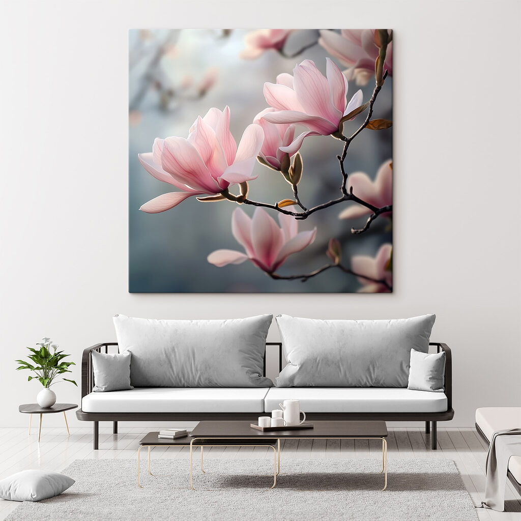 Magnolien im rosa Gegenlicht — Interieur 2
