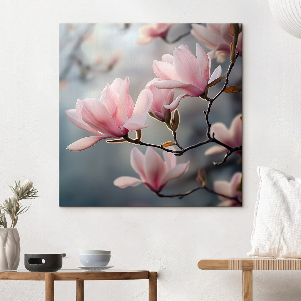 Magnolien im rosa Gegenlicht — Interieur 1