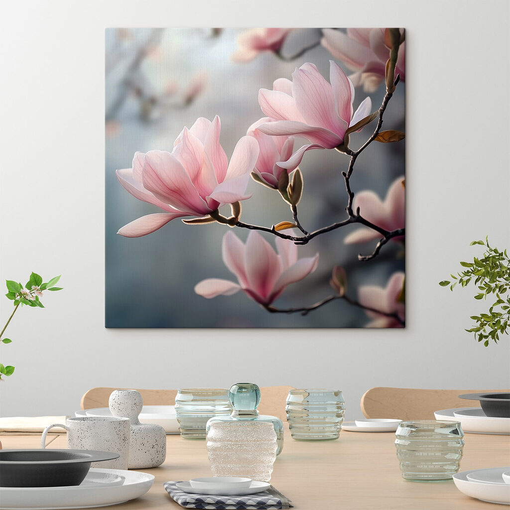 Magnolien im rosa Gegenlicht — Interieur 3