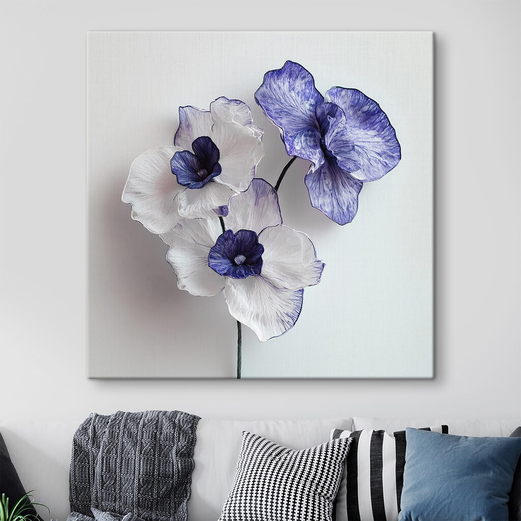 Orchideen mit blauen Rändern — Interieur 1
