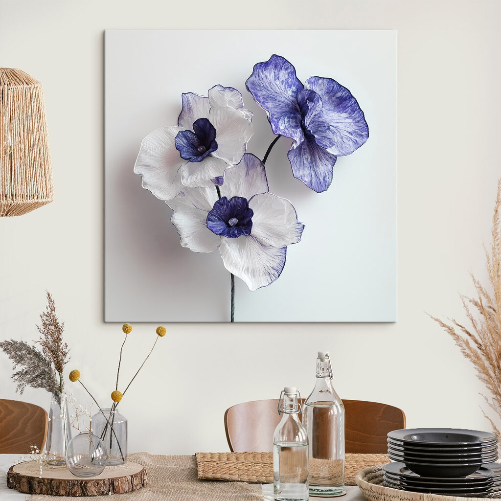 Orchideen mit blauen Rändern — Interieur 3