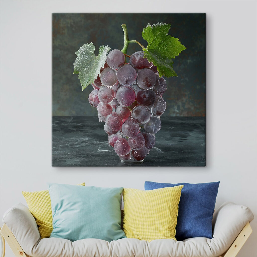 Violette Trauben im Nebel — Interieur 1