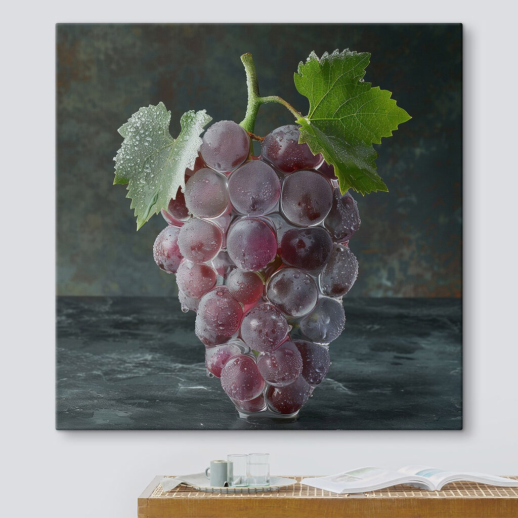 Violette Trauben im Nebel — Interieur 3