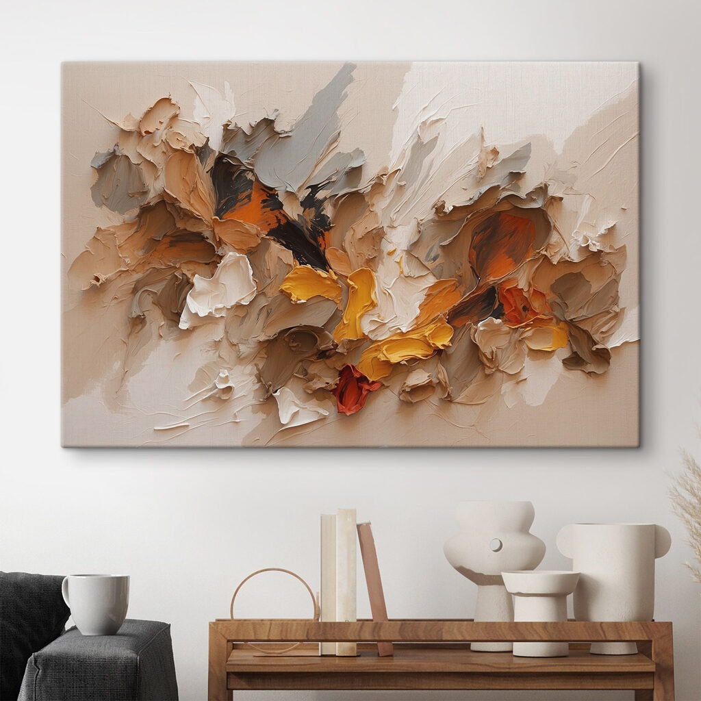 Warme Pinselstriche — Interieur 2