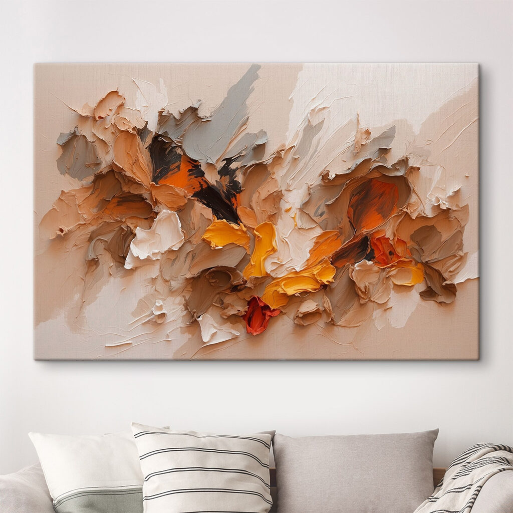 Warme Pinselstriche — Interieur 3