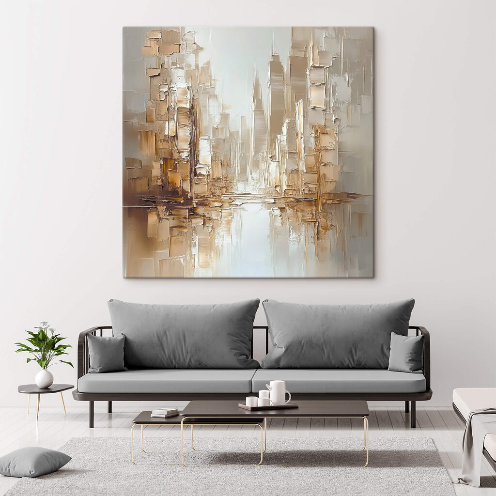 Stadt in Sandtönen — Interieur 2