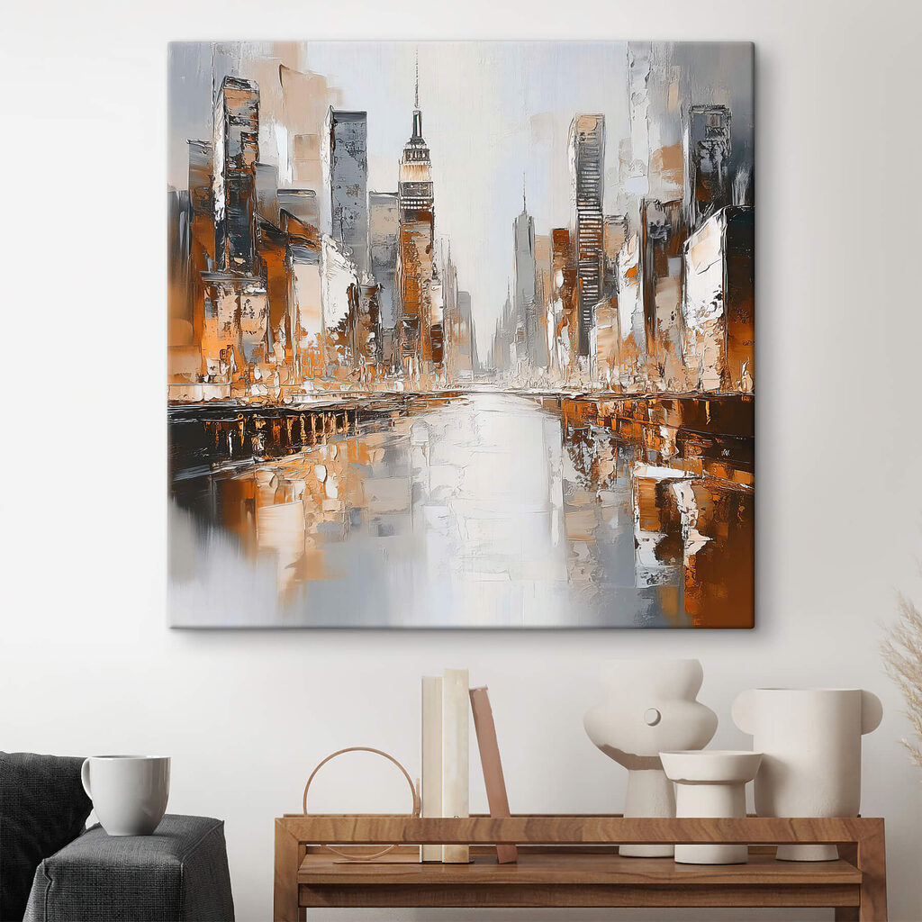 Stadtlichter in Orange — Interieur 2
