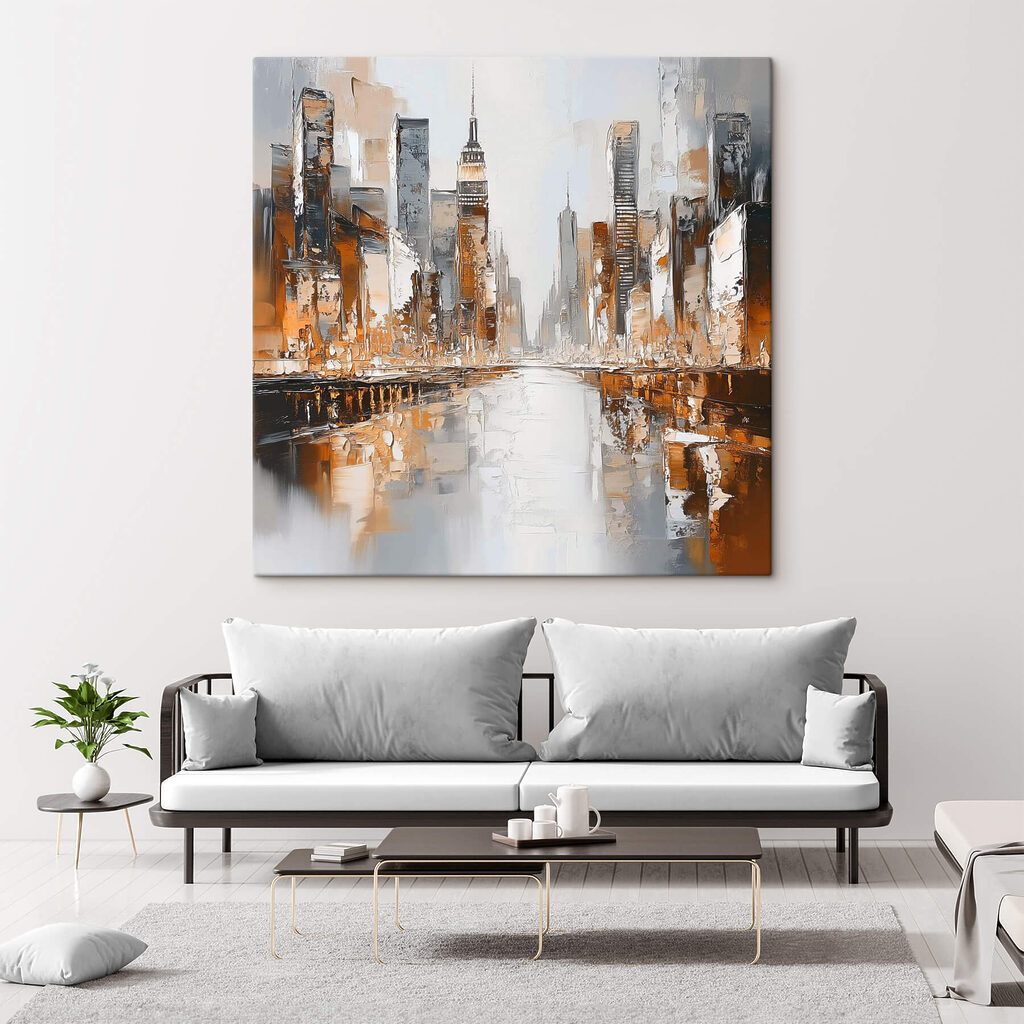 Stadtlichter in Orange — Interieur 3