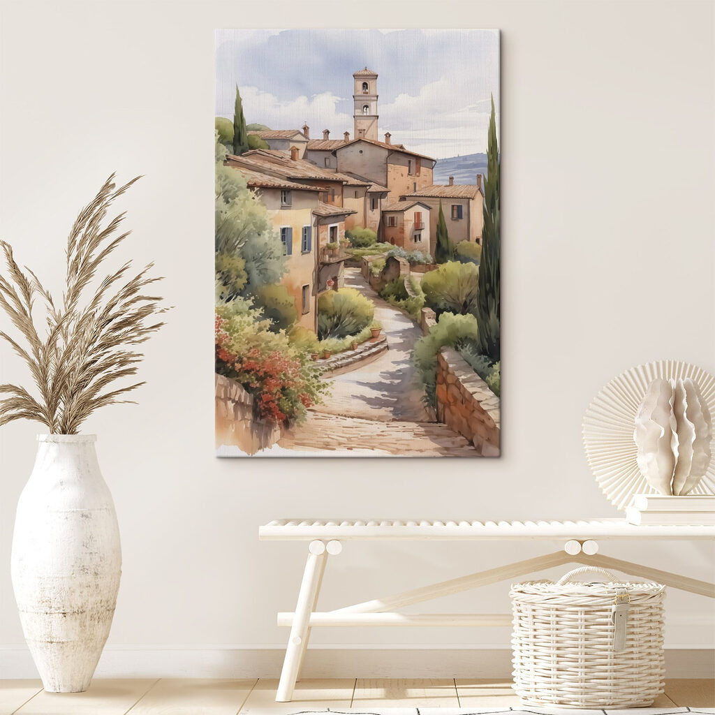 Dorfweg zum Kirchturm — Interieur 2