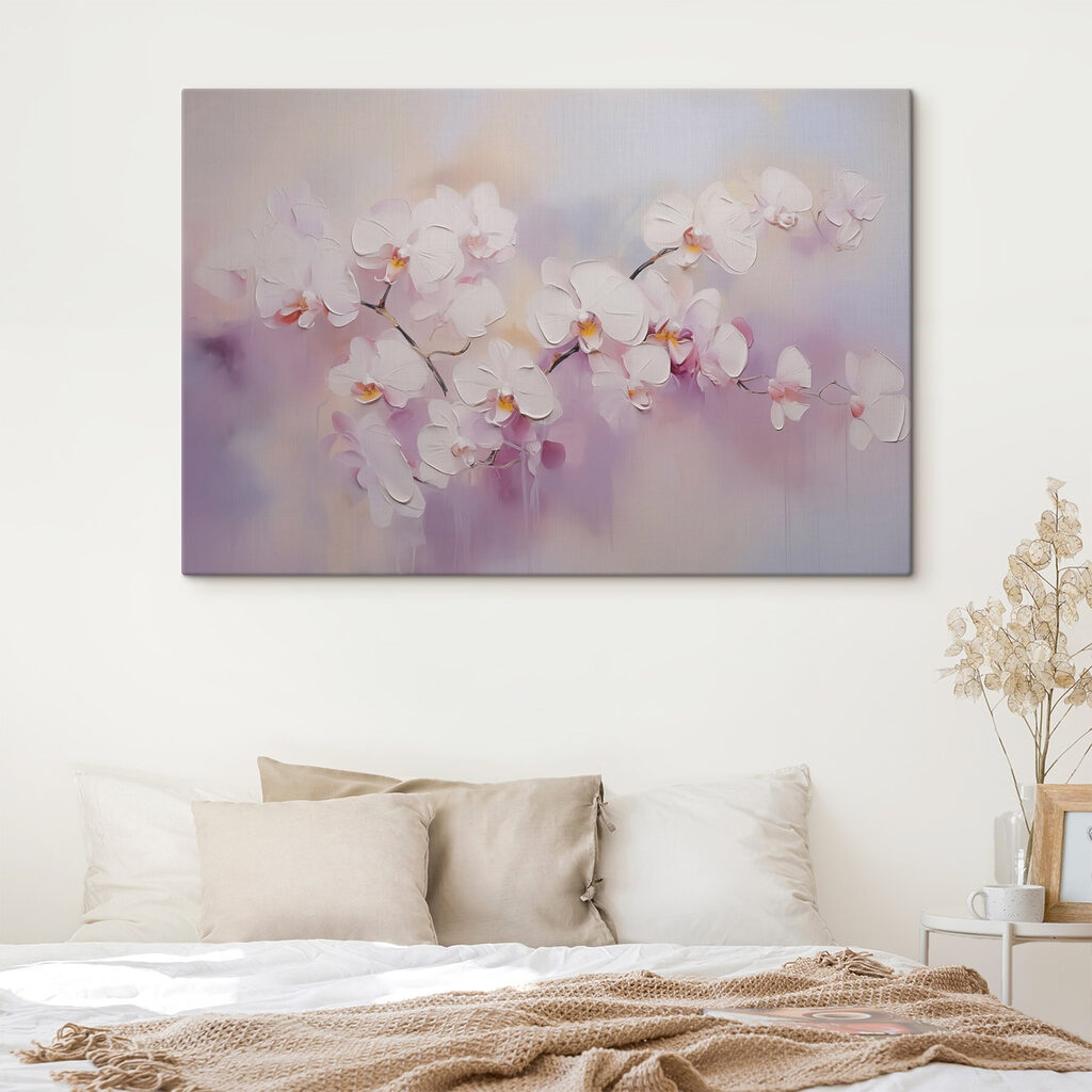 Orchideen in zartem Lila — Interieur 2