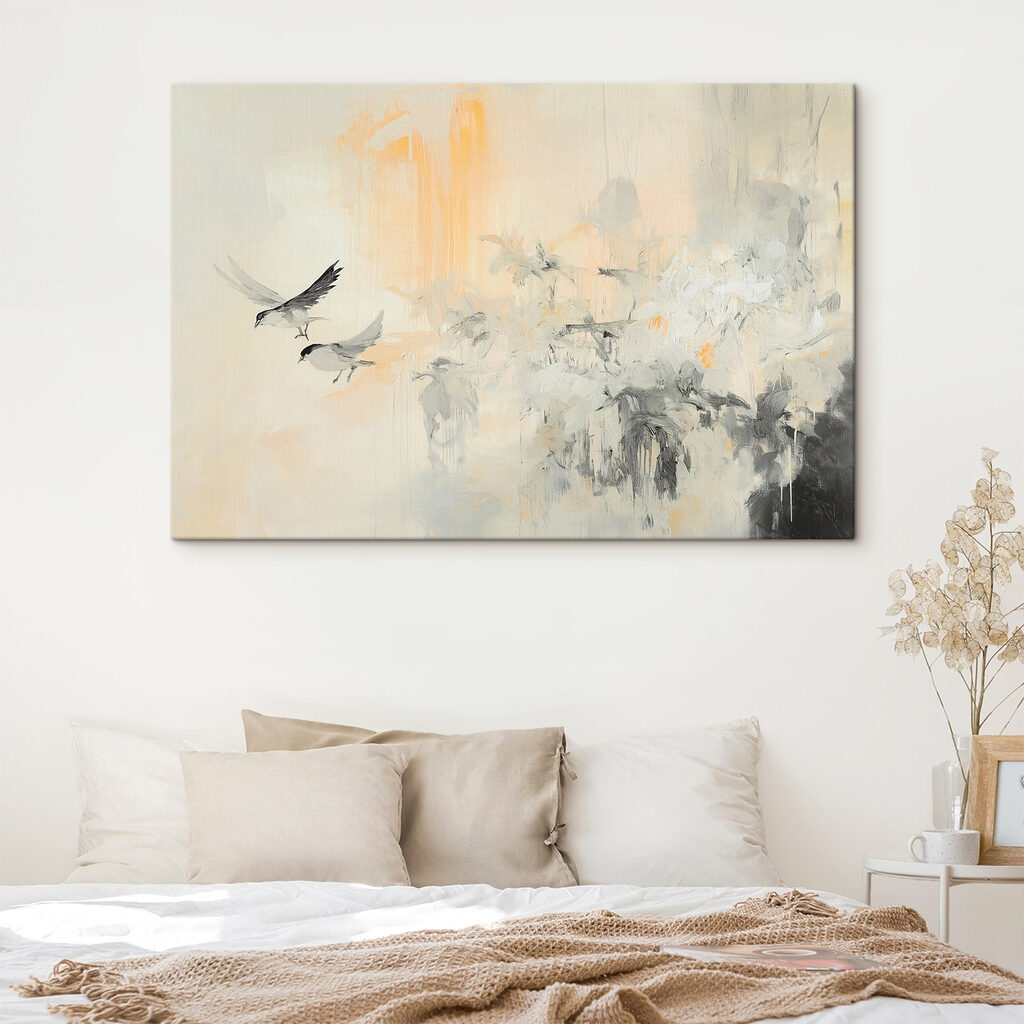 Flügelschlag in hellen Farben — Interieur 1