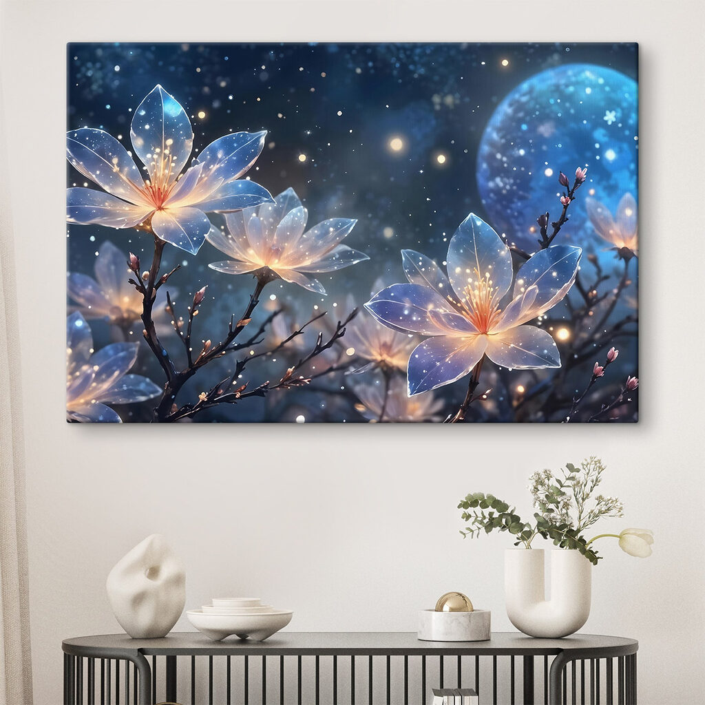 Blütenzweige in der Sternennacht — Interieur 1