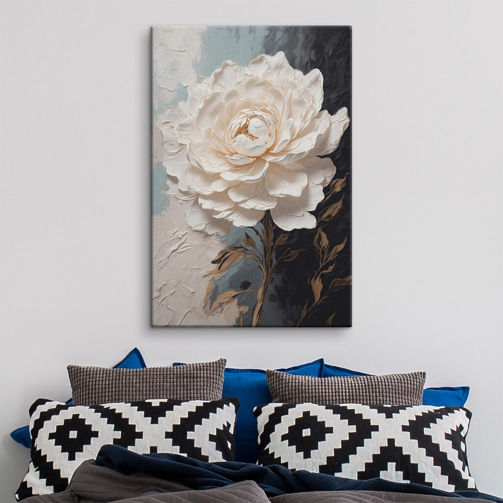 Rose mit goldenen Blättern — Interieur 2