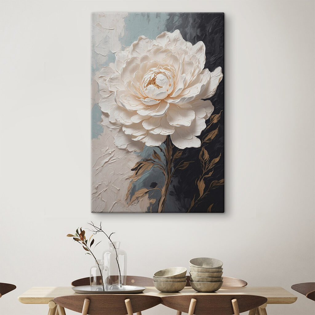 Rose mit goldenen Blättern — Interieur 3