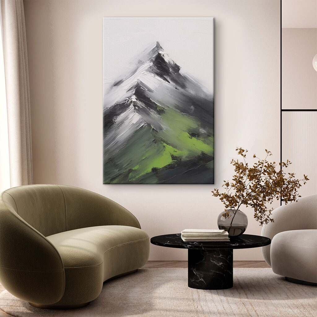 Bergkamm mit grünen Hängen — Interieur 1