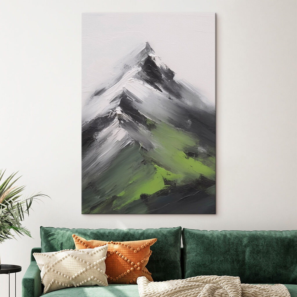 Bergkamm mit grünen Hängen — Interieur 2