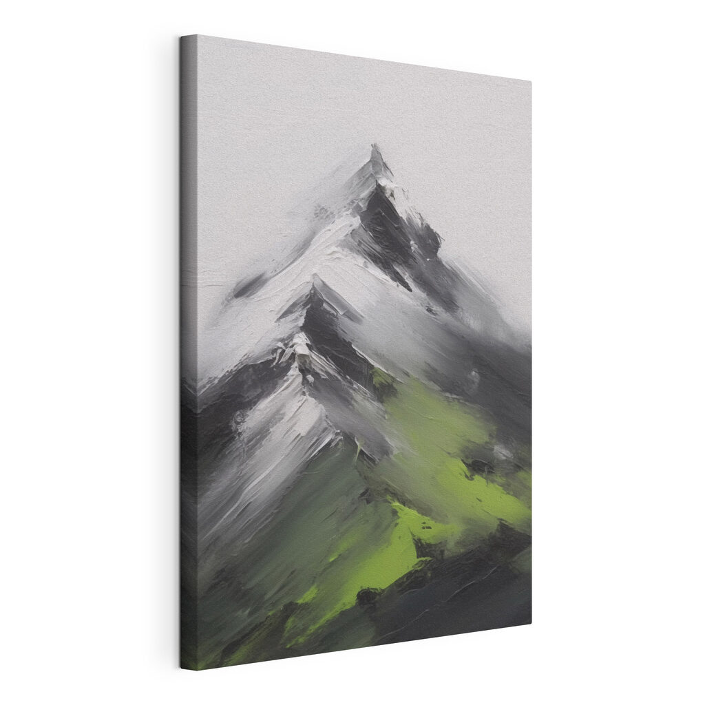Bergkamm mit grünen Hängen — Produktansicht