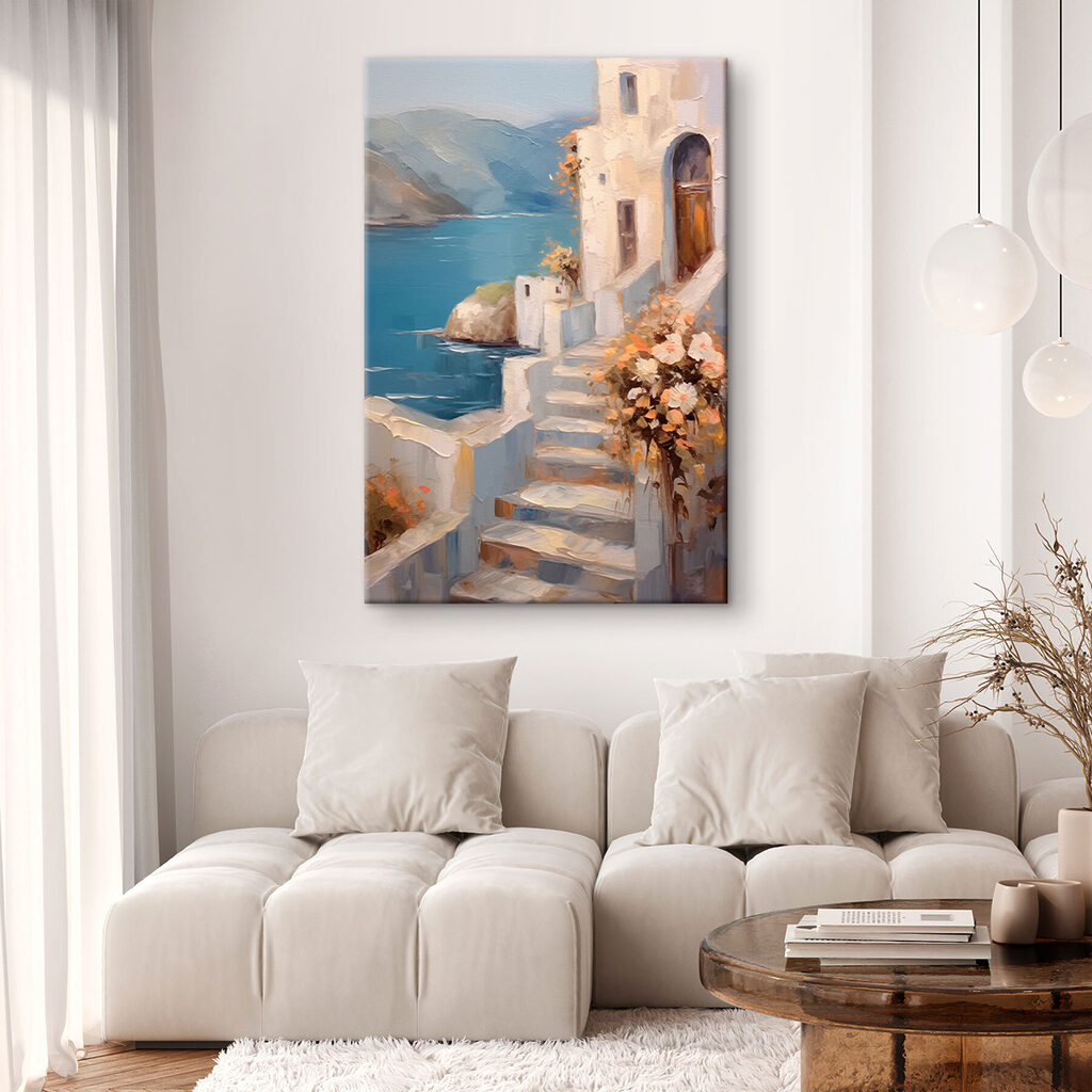 Steintreppe zum Meer — Interieur 1