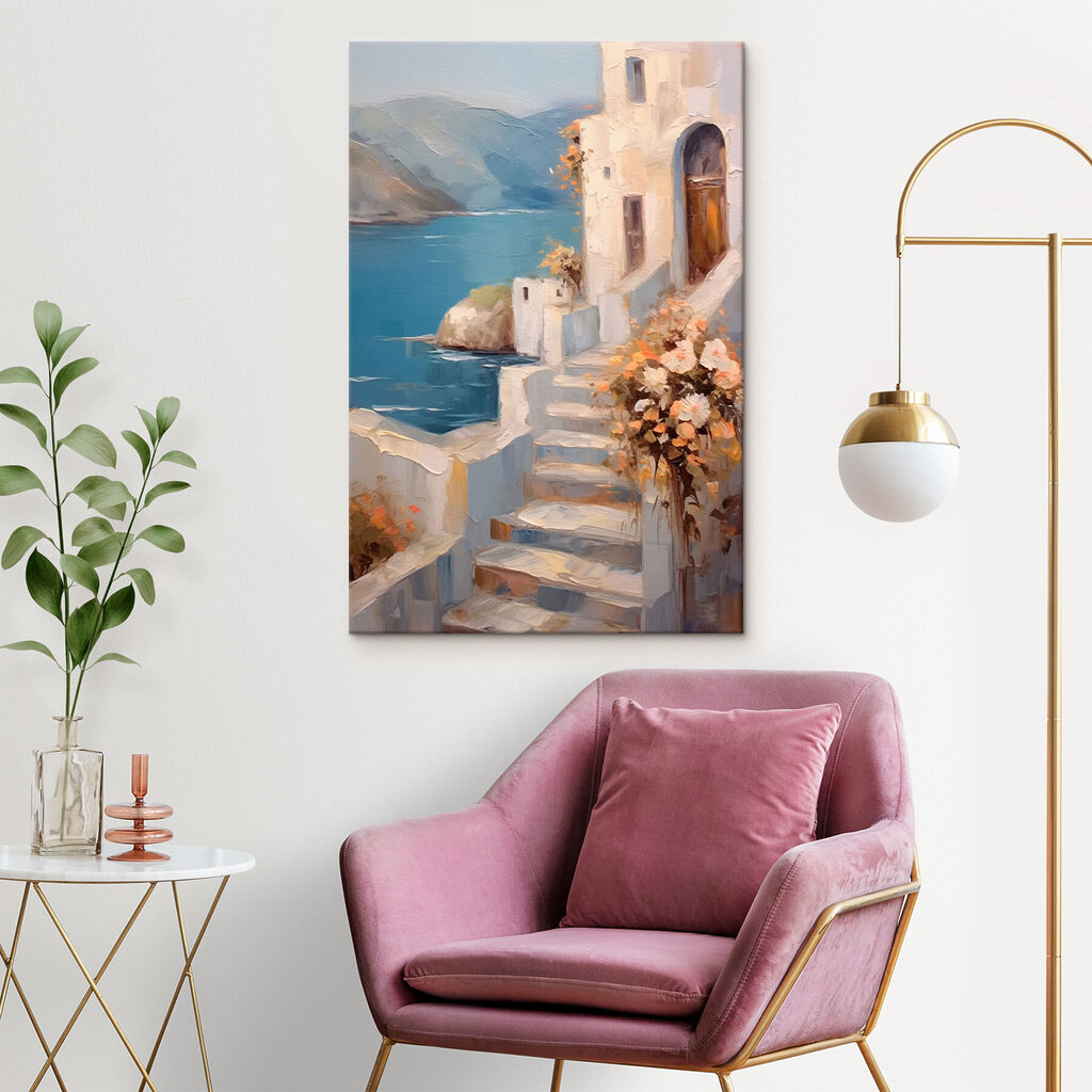 Steintreppe zum Meer — Interieur 2