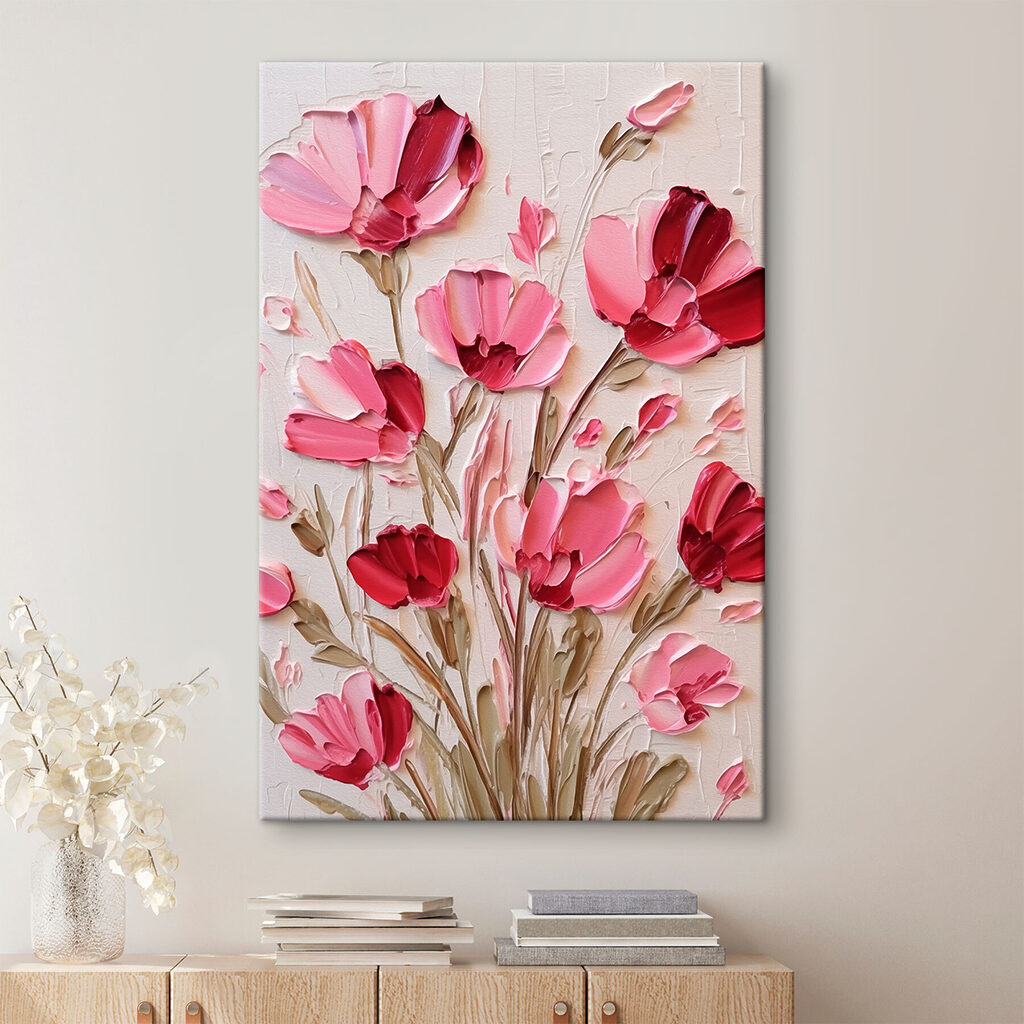 Rosa Mohnblumen — Interieur 2