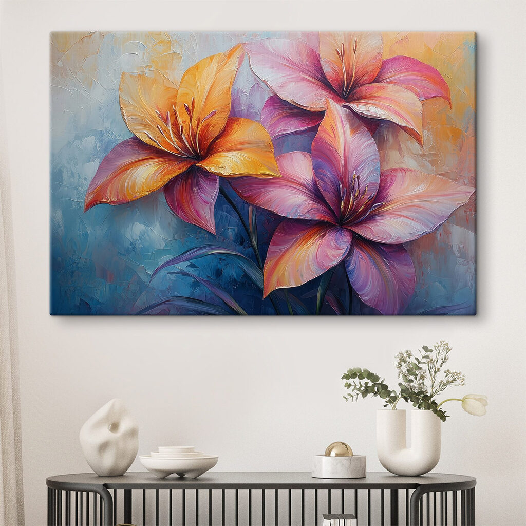 Lilien in warmen Lilatönen — Interieur 2