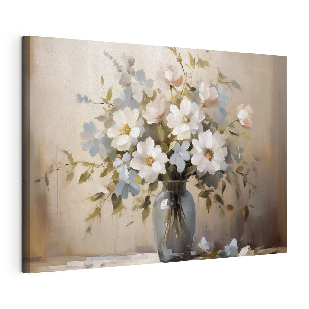 Strauß weißer Blumen — Produktansicht