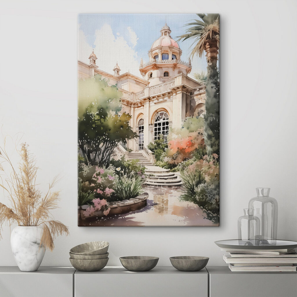 Kuppel hinter dem Blumengarten — Interieur 2