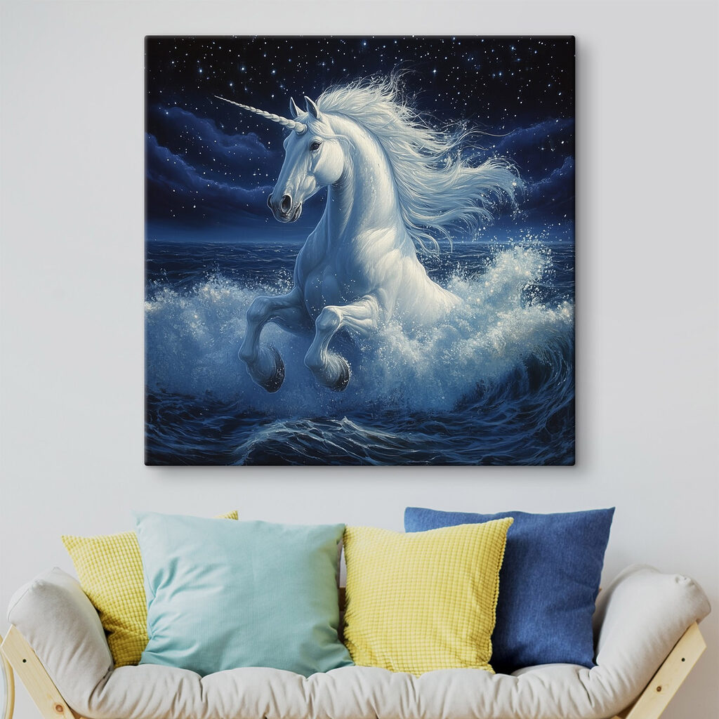 Einhorn in nächtlicher Brandung — Interieur 2