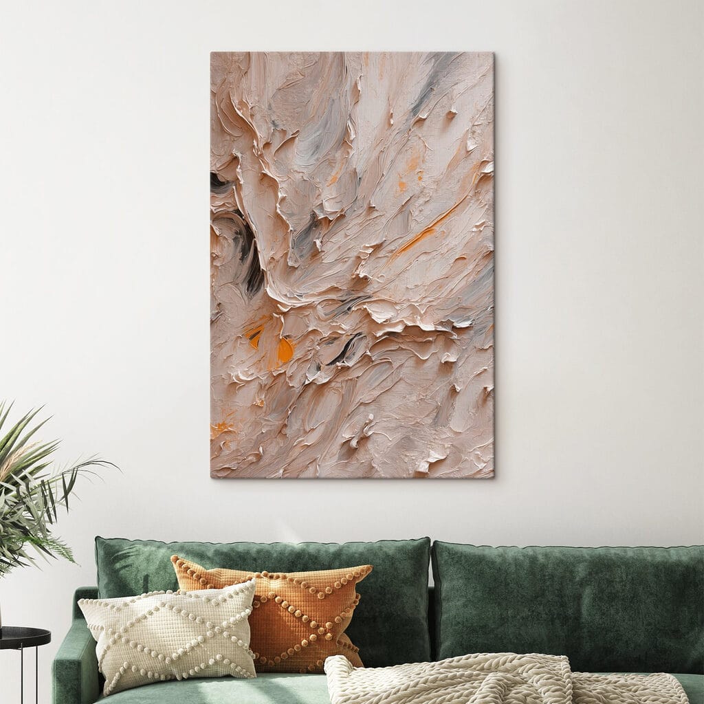 Blasse Striche mit Goldadern — Interieur 2