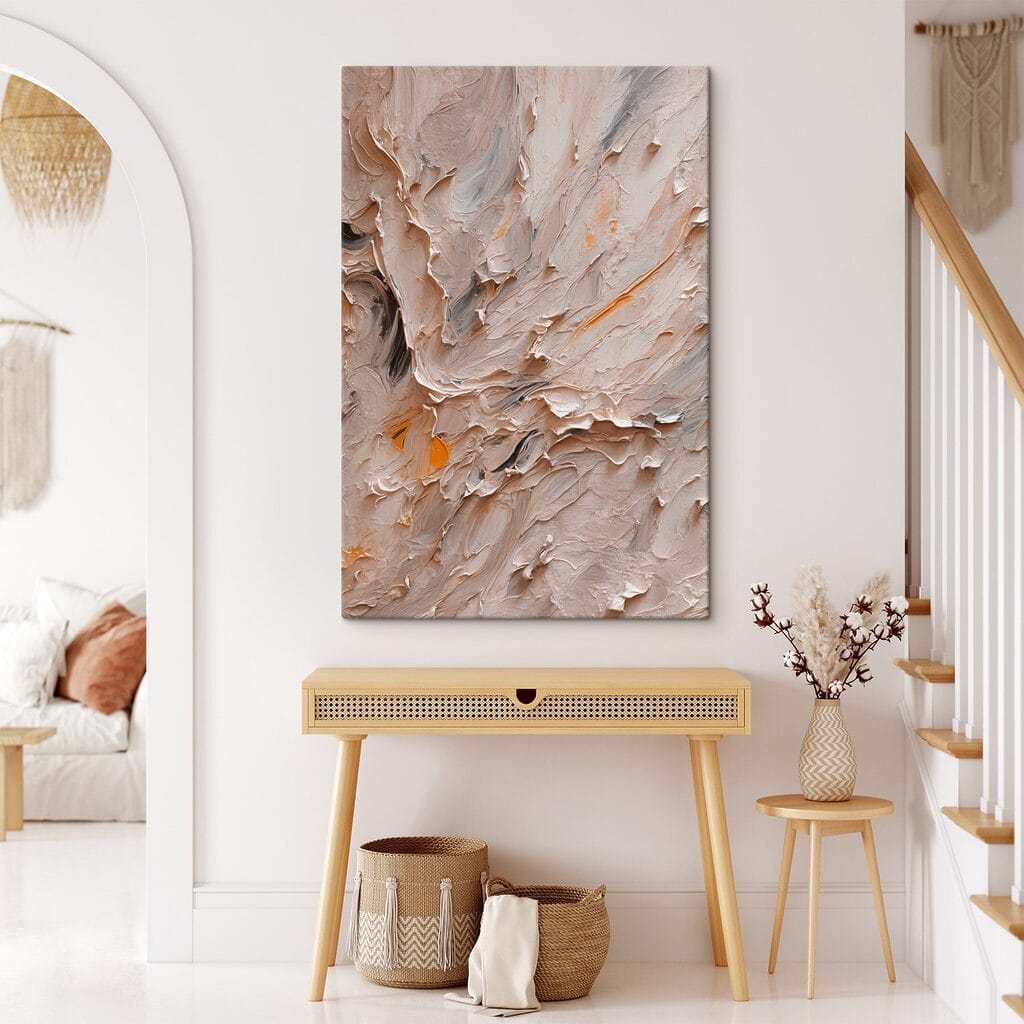 Blasse Striche mit Goldadern — Interieur 1