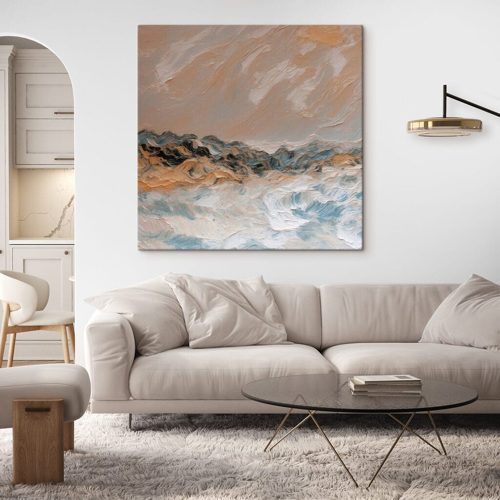 Raue See unter Sandtönen — Interieur 2