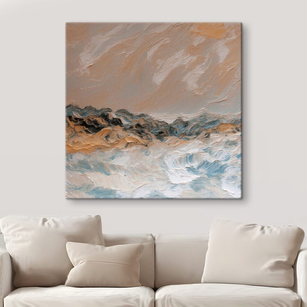 Raue See unter Sandtönen — Interieur 3