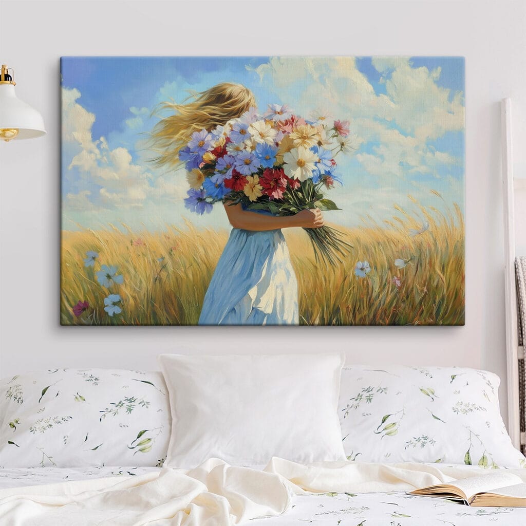 Blumenstrauß auf der Sommerwiese — Interieur 2