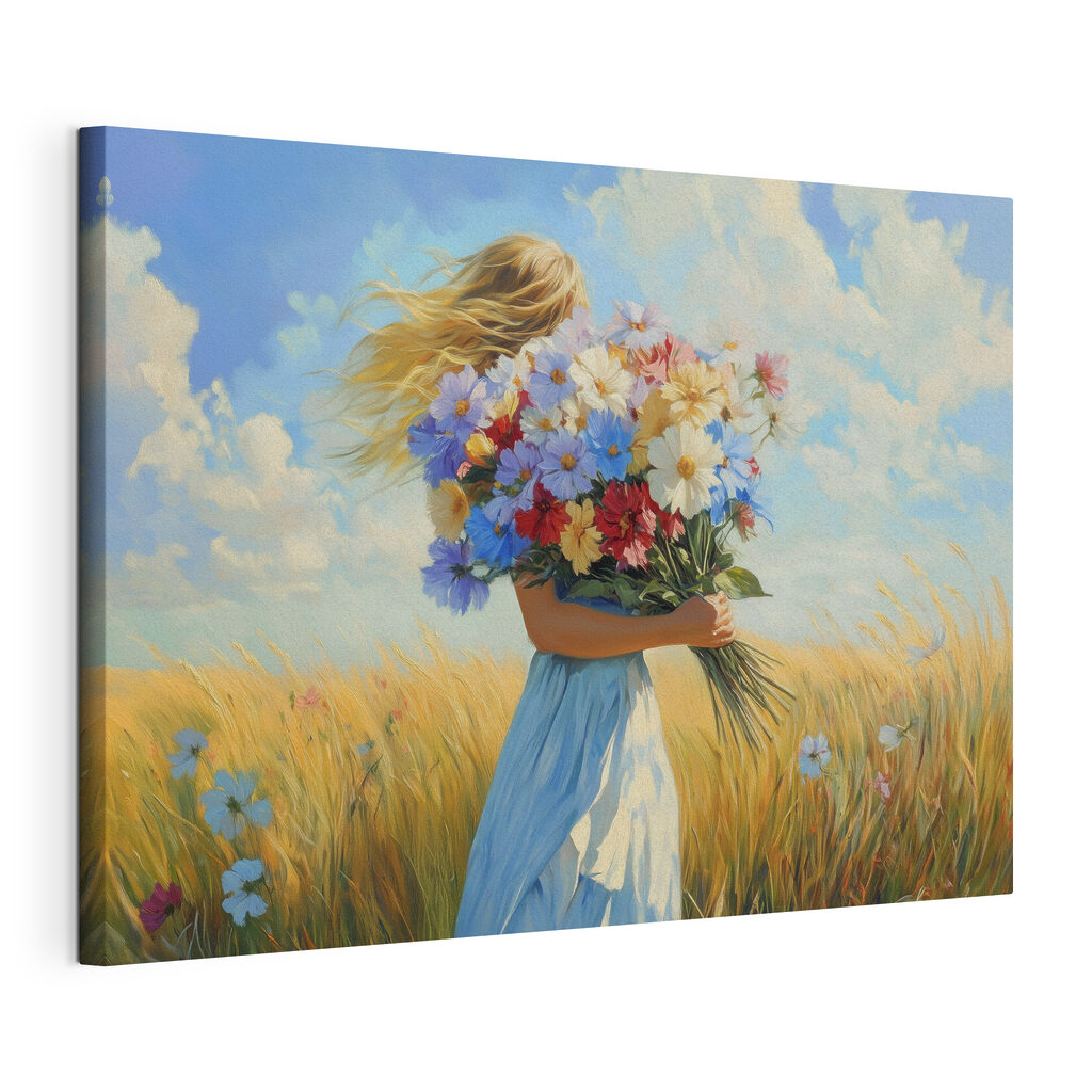Blumenstrauß auf der Sommerwiese — Produktansicht