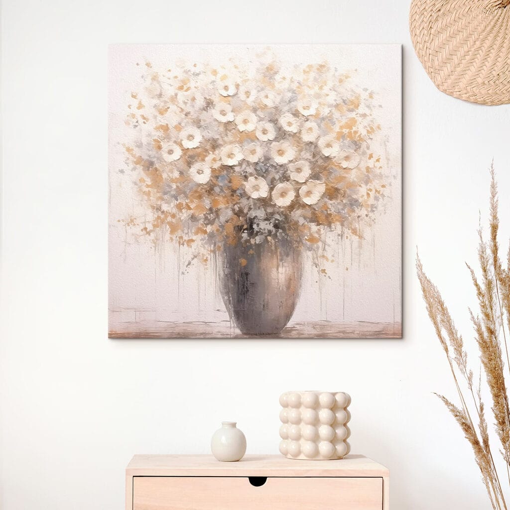 Kleine Blumen in Grau — Interieur 2