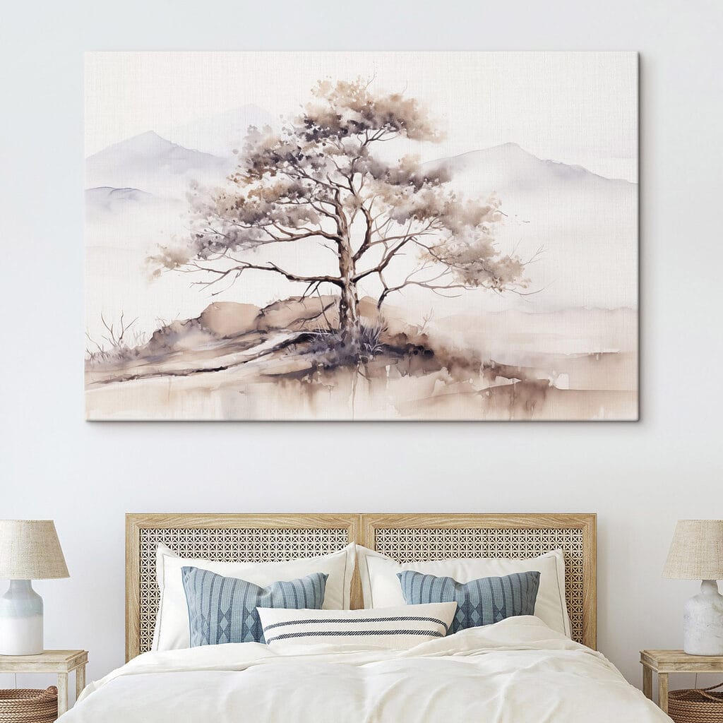 Baum im blassen Nebel — Interieur 1