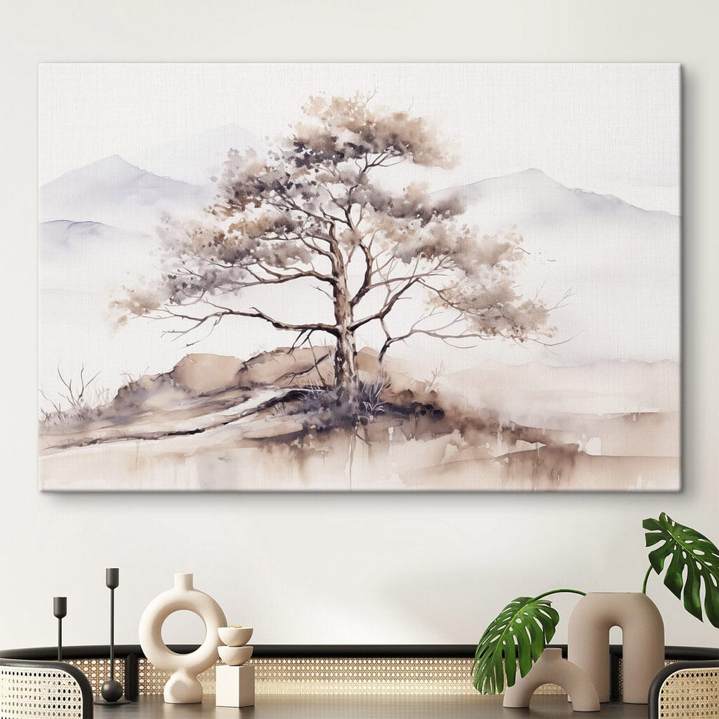 Baum im blassen Nebel — Interieur 2