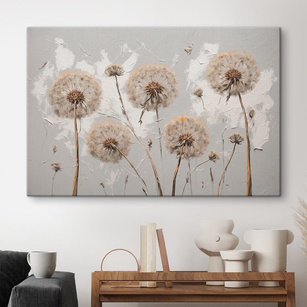 Pusteblumen auf schlanken Stielen — Interieur 2