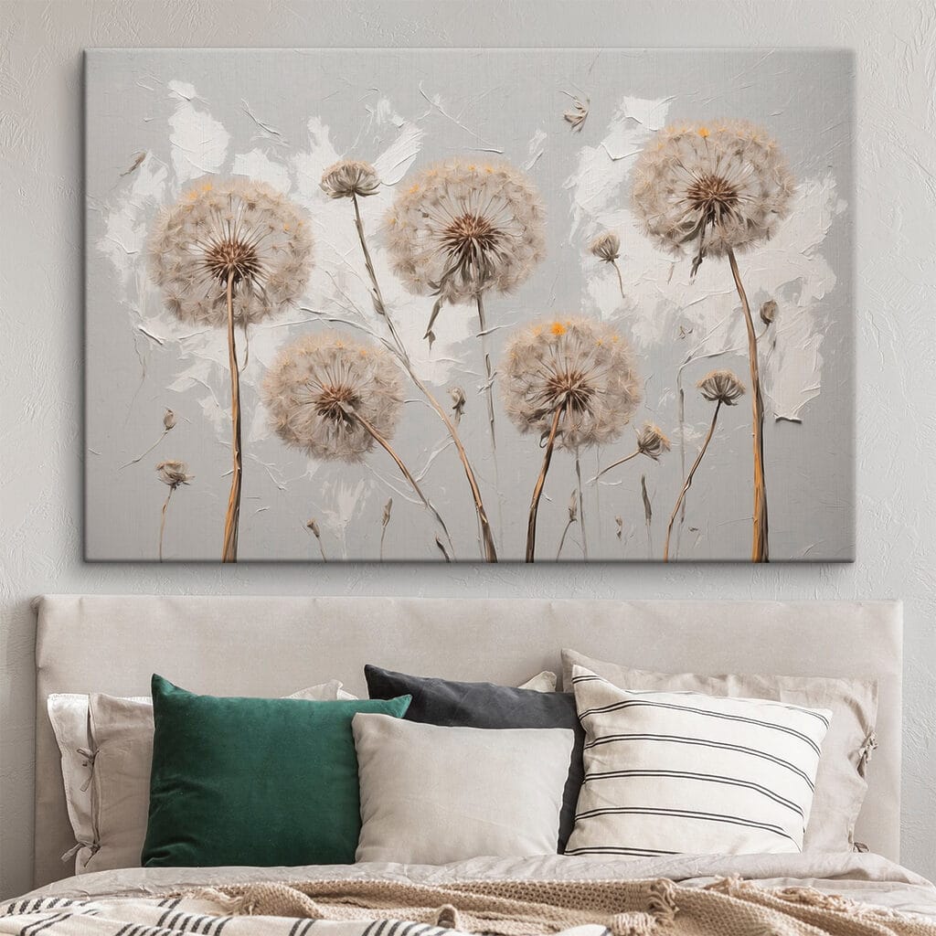 Pusteblumen auf schlanken Stielen — Interieur 1