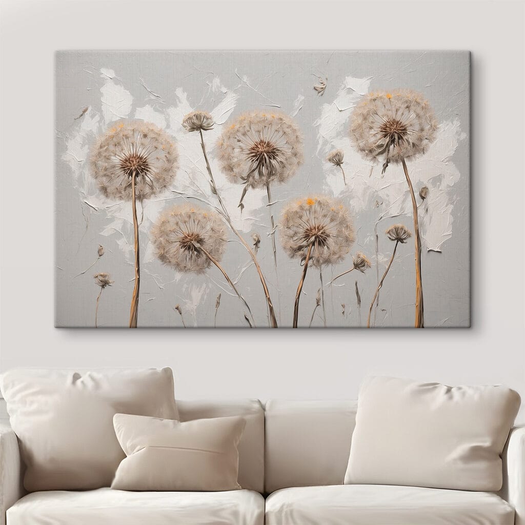 Pusteblumen auf schlanken Stielen — Interieur 3