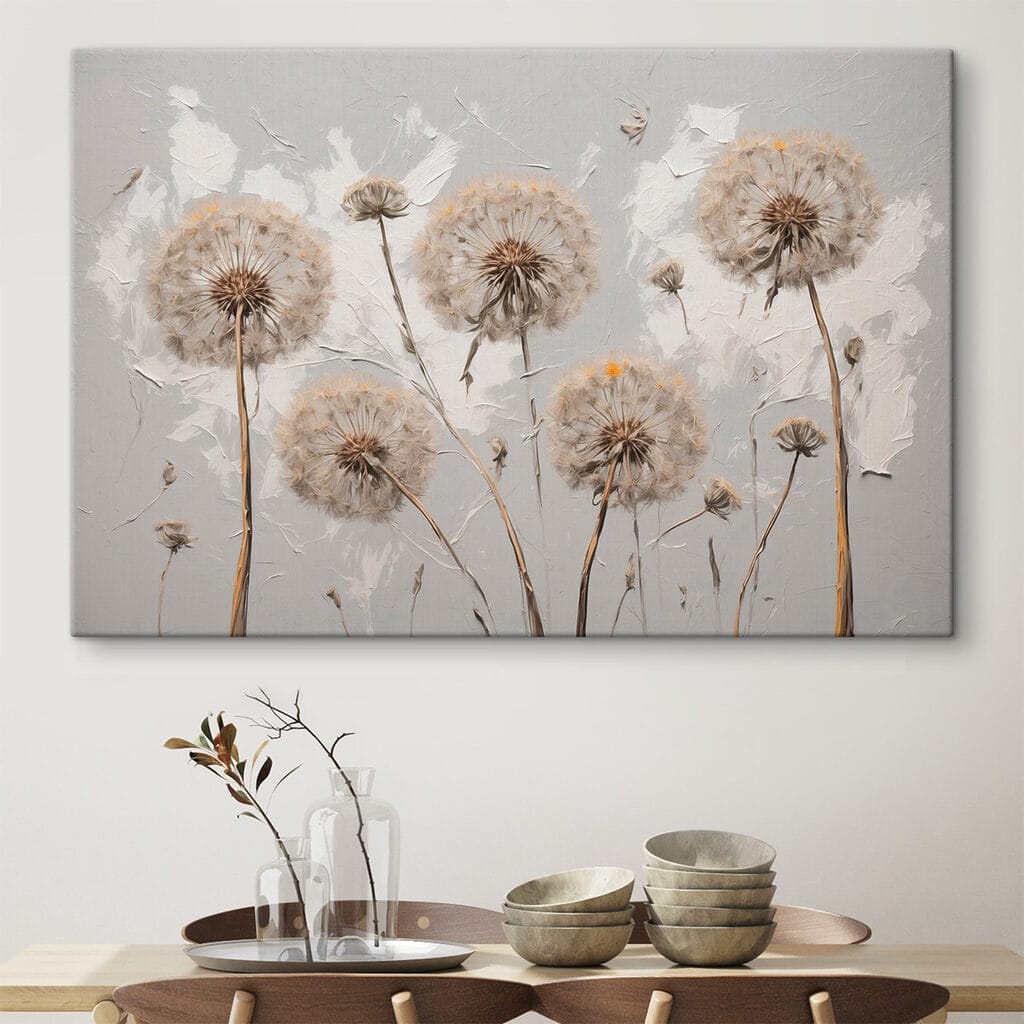 Pusteblumen auf schlanken Stielen — Interieur 4