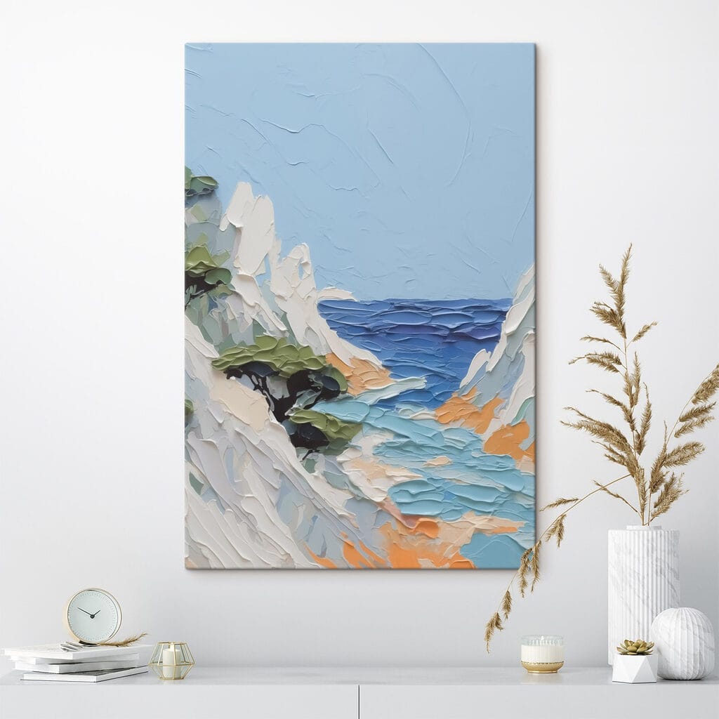 Bucht zwischen weißen Felsen — Interieur 2