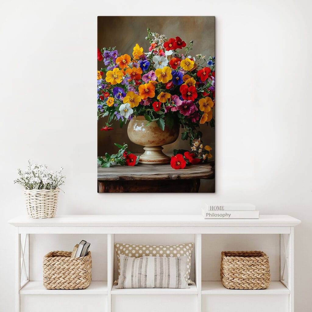 Strauß in klassischer Vase — Interieur 2