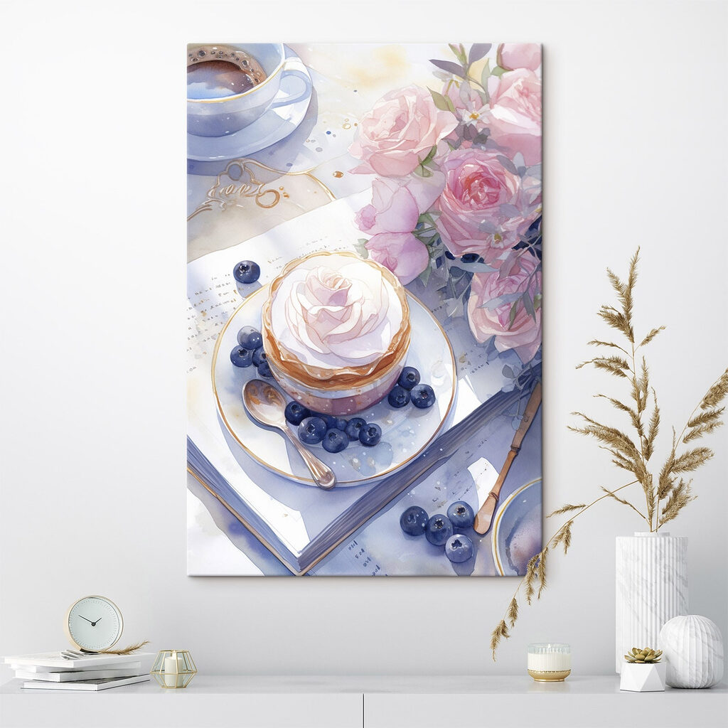 Gebäck und Heidelbeeren — Interieur 2